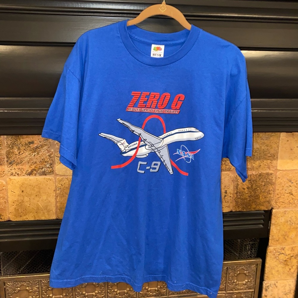 NASA Zero-g space program Tee